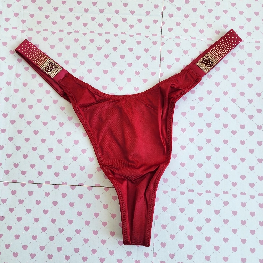 Victoria's Secret Shine Rhinestone Sexy G-String Thong panties